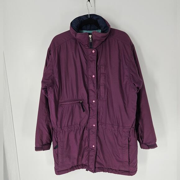 Patagonia Vintage Purple Long Multipocket Jacket M - Picture 1 of 16